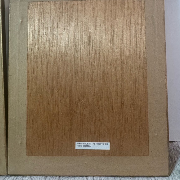 Pair of Floral Needlepoint Wall Art in Gold Frames - Picture 12 of 13